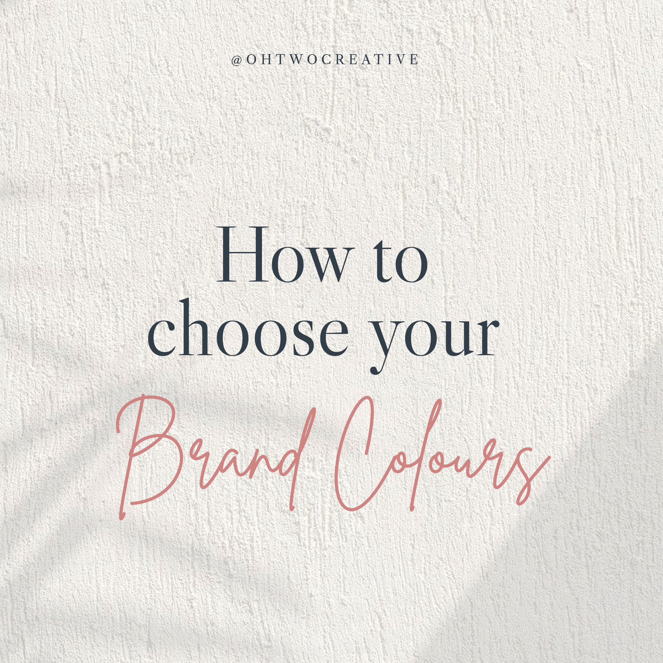 text saying How to choose your brand strategy